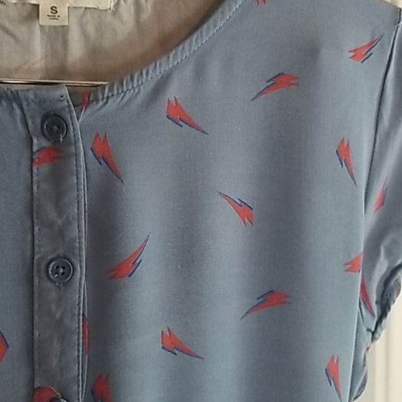 By Junkfood Lightning Bolt Button Down - Picture 2 of 3